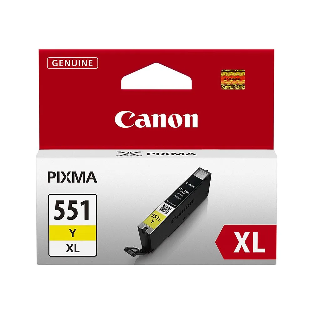 CANON CLI-551Y Sarı Mürekkep Kartuş     