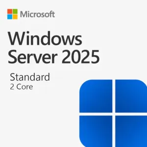 MICROSOFT Windows Server 2025 Std Lisans 2 Core