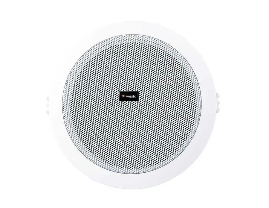 WESTA WS-1016T 16 CM 6 WATT 8 OHM 6'' BEYAZ TRAFOLU ALÇIPAN HOPARLÖR