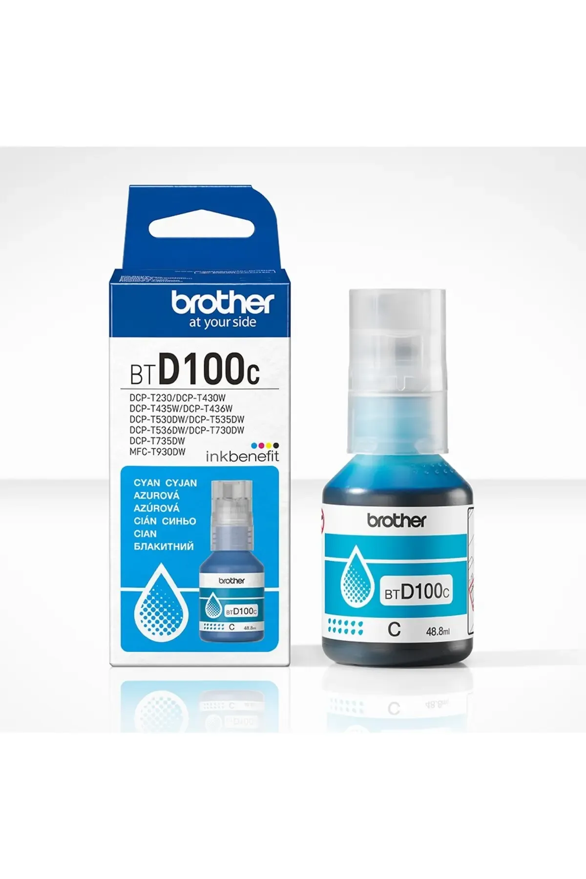 BROTHER BTD100C Mavi Tanklı Sistem Mürekkebi 