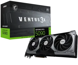 MSI RTX5090 32GB VENTUS 3X OC 32G GDDR7 512bit HDMI DP PCIe 5.0  