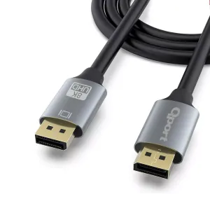 QPORT Q-DP104 10metre 1.4V DP Görüntü Kablosu