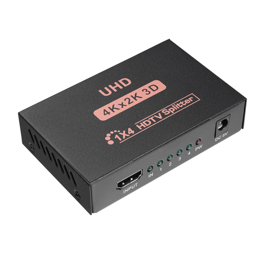 HYTECH HY-LU4, HDMI Çoklayıcı, 1Giriş, 4Çıkış, (1PC-4Monitör)