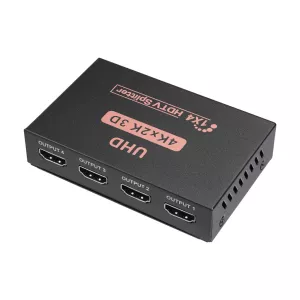 HYTECH HY-LU4, 4xHDMI, 2K-4K, Monitör Çoklayıcı, (1PC-4Monitör)