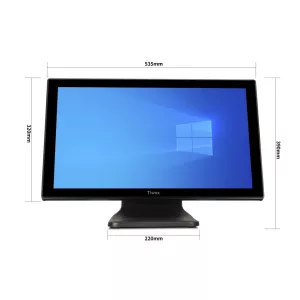 Tiwox TP-3150+, Intel i7 5.Nesil, 21.5" Ekran,  8GB Ram, 128GB SSD, Endüstriyel, Dokunmatik Pos PC