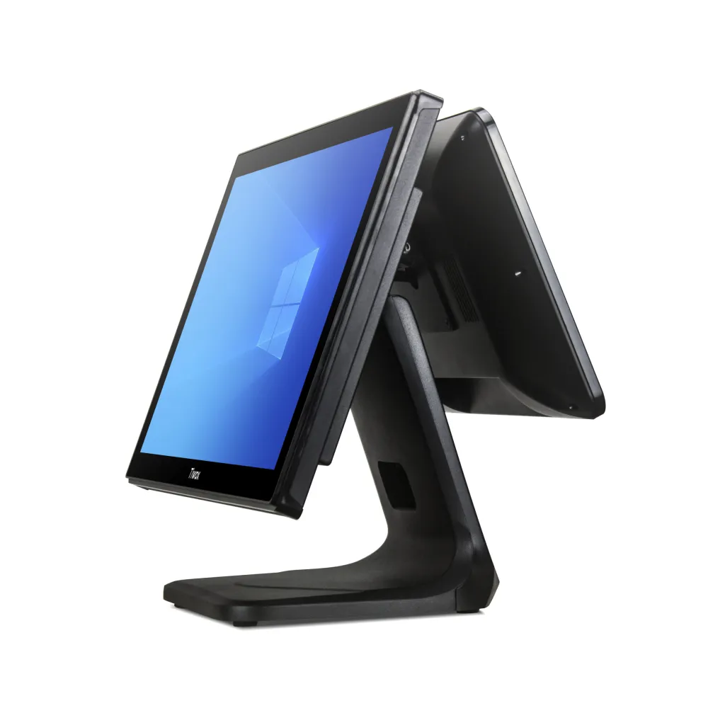 Tiwox TP-7650-D, Intel i7 5.Nesil, 18.5" Ekran,  8GB Ram, 128GB M.2 SSD, Endüstriyel, Dokunmatik Pos PC (çift ekran)