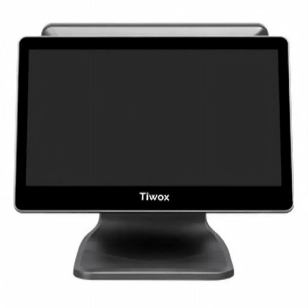 Tiwox TP-9500-D, Intel i5 5.Nesil, 15.6" Ekran,  8GB Ram, 128GB SSD, Endüstriyel, Dokunmatik Pos PC (çift ekran)