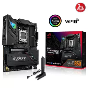 ASUS ROG STRIX B850-F GAMING WIFI7 NEO DDR5 HDMI PCIE 5.0 AM5 ATX Kurumsal Anakart