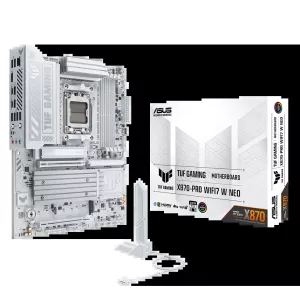 ASUS TUF GAMING B850-PRO WIFI7 W NEO DDR5 HDMI-DP PCIE 5.0 AM5 ATX Anakart Beyaz