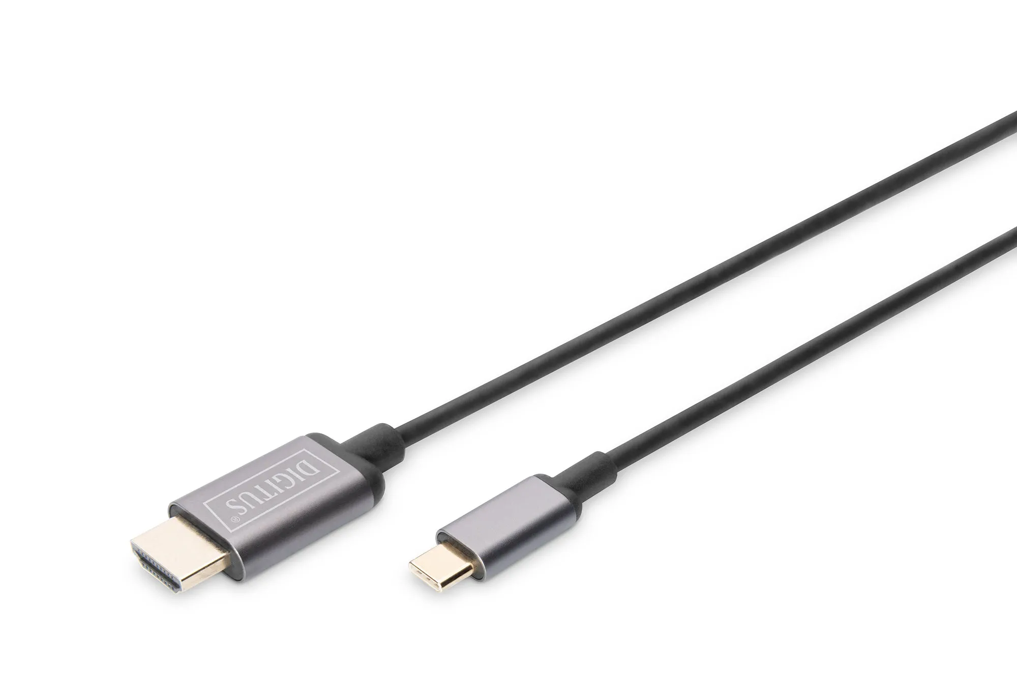 DIGITUS USB-C-HDMI Görüntü Kablosu 1,8m (DA-70821)