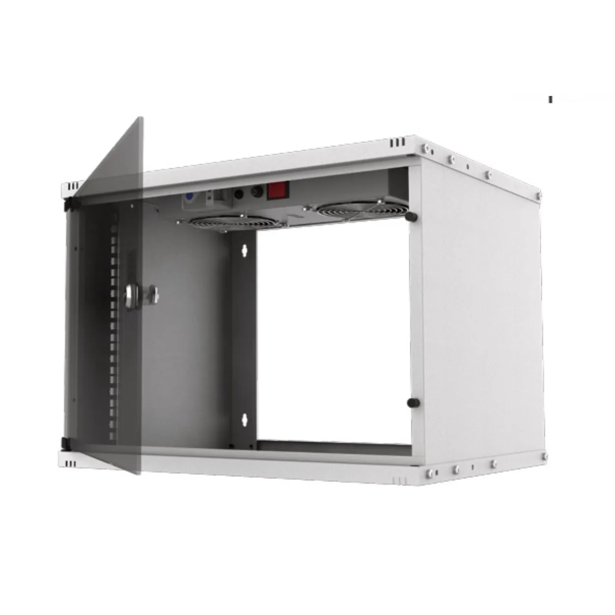 AGER 4U 510x400mm Duvar Tipi Beyaz Kabinet Demonte SOHO AG-SH04U5140B1-C0AA-B6-D1