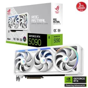 ASUS 32GB ROG ASTRAL RTX5090-O32G-WHITE GDDR7 512bit HDMI DP PCIe 5.0