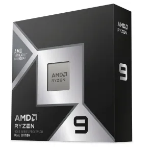 AMD RYZEN 9 9950X3D2 Dual Edition 16 Core, 4,30-5.60GHz, 208Mb Cache, 200W,  AM5 Soket, BOX (Kutulu) (Dahili Grafik VAR, Fan YOK)
