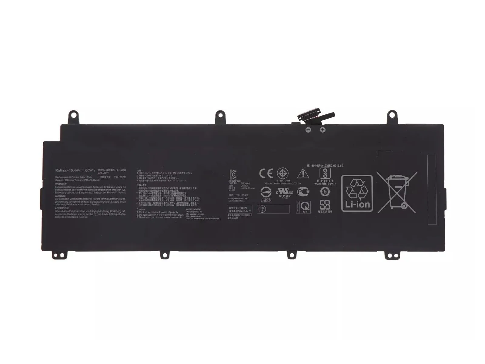 RETRO Asus C41N1828 Notebook Bataryası - 60Wh