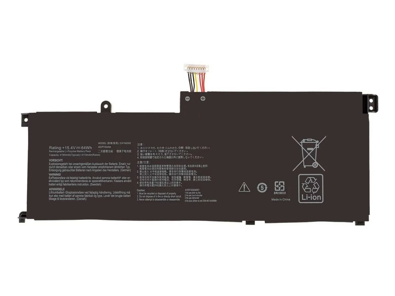 RETRO Asus C41N2002 Notebook Bataryası