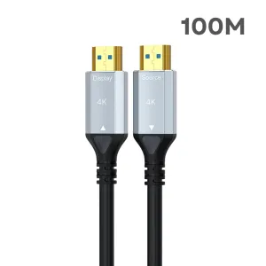 S-LİNE FK05100-4KOPT 100MT 2.0V 4K FİBER OPTİK HDMI KABLO