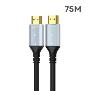 S-LİNE FK0575-4K-OPT 75MT 2.0V 4K FİBER OPTİK HDMI KABLO