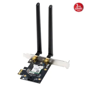 ASUS PCE-BE6500 WIFI-7 PCIe Kablosuz Adaptör