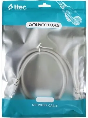 TTEC 2metre CAT6 Utp  KBL-PTCH-2MTG Gri Patch Kablo