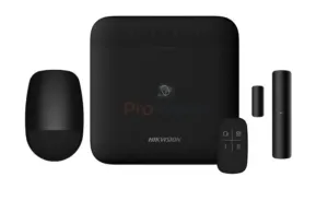 HIKVISION AX PRO Kit DS-PWA64-Kit-WE(B) 64Bölgeli Siyah Kablosuz Alarm Seti