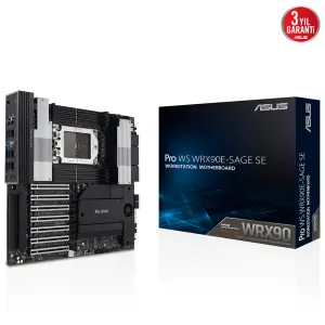 ASUS PRO WS WRX90E-SAGE SE DDR5 STR5 PCIE 5.0 AM5 ATX İş İstasyonu Anakartı