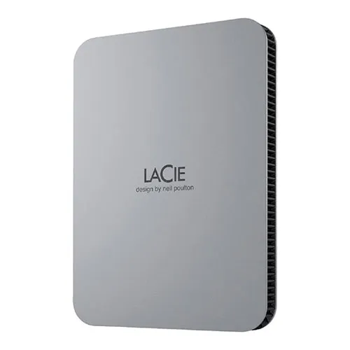 LACIE 1TB 2.5" Mobile Drive USB 3.1 Gen 1 TypeC Taşınabilir Harici Disk Moon Gray