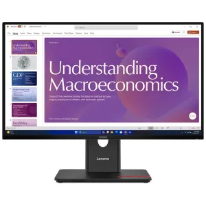 LENOVO 23.8" IPS ThinkVision T24D40 4MS Monitör HDMI DP Pivot Monitör (1920 x 1080) / 64B9GAT1TK 