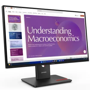 LENOVO 23.8" IPS ThinkVision T24D40 4MS Monitör HDMI DP Pivot Monitör (1920 x 1080) / 64B9GAT1TK 