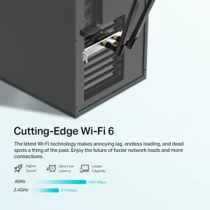 TP-LINK Archer TX20E Wıfı6 Bluetooth PCIe Kablosuz Adaptör
