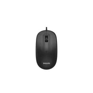 PHILIPS SPK7238B, Siyah, Usb Kablolu, 1200dpi, 3 Tuşlu Optic Mouse