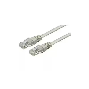 ODS 1metre CAT6 Utp LSZH Saf Bakır Gri Patch Kablo  (10'lu Paket)
