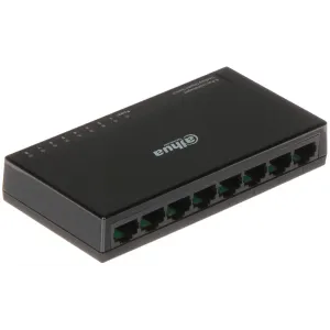 DAHUA PFS3008-8GT-L, 8 Port, GigaBit, Yönetilemez, Masaüstü Switch