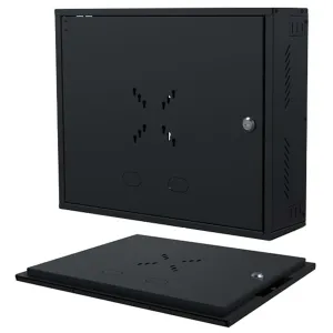 TRKLİNK SİYAH 19" 550X450X150 DVR BOX KABİNET
