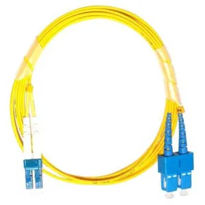 ODS 02LCUSCUG1J12.0DXY2.0T SC-LC DUPLEX SM 9/125 PATCH CORD 10 MT