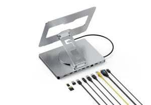 Codegen 10 in 1 Çok Fonksiyonlu Type-C Hub Notebook Macbook Standı Usb-C Docking Station NSC-101