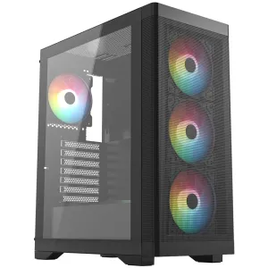 FRISBY 600w 80+ BRONZE FC-9480G Gaming Mid Tower PC Kasası