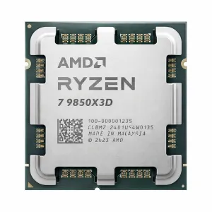 AMD RYZEN 7 9850X3D 96MB 8çekirdekli VGA YOK AM5 120w Kutusuz+Fansız