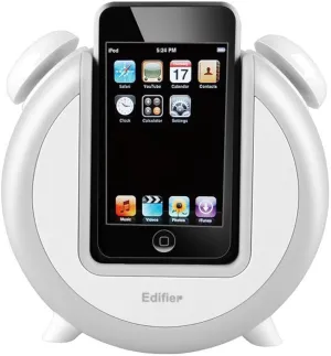 EDIFIER Image Series IF200Plus Retro Çalar Saat Tasarımlı iPod Hoparlör Dock Sistem