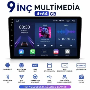 D-ROCK EG-1009 9'' 4+64 MULTİMEDİA
