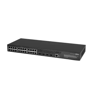 DAHUA AS5500-24GT4XF, 24 Port Gigabit,  4 Port 10G SFP,  L3 Yönetilebilir, Rack Mount Switch