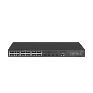 DAHUA AS5500-24GT4XF, 24 Port Gigabit,  4 Port 10G SFP,  L3 Yönetilebilir, Rack Mount Switch