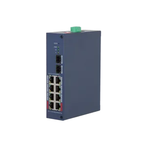 DAHUA CHS4210-8GT-110, 8 Port, Gigabit, PoE 110W, 2 Port Uplink, 2 Port SFP, Cloud Yönetilebilir, Switch