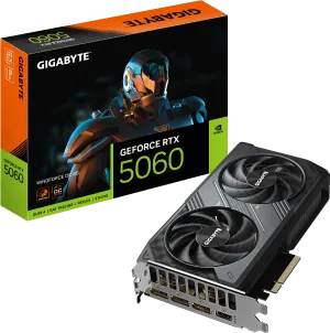 GIGABYTE 8GB RTX5060 GV-N5060WF2OC-8GD GDDR7 128bit HDMI-DP PCIE 5.0