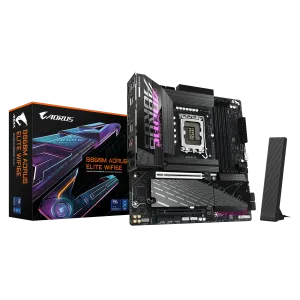 GIGABYTE B860M AORUS ELITE WIFI6E DDR5 HDMI-DP PCIE 5.0 1851p mATX