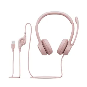 LOGITECH H390 USB Mikrofonlu Kulaklık Pembe 981-001281        