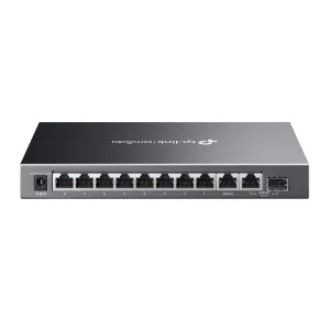 TP-LINK 8port PoE 63w 1-SFP 2-Uplink Gigabit Yönetilebilir Switch OMADA ES210GP