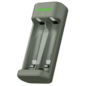 GP RECYKO E221 USB 2'LÜ AA - AAA PİL ŞARJ CİHAZI PİLSİZ (GPACSE221004 GPE221R21-2GTLB1)