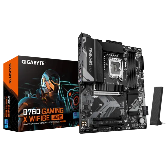 GIGABYTE B760 GAMING X WIFI6E GEN5 DDR5 HDMI-DP PCIE 4.0 1700p ATX