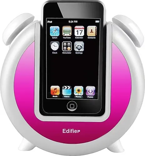 EDIFIER Image Series IF200PLUS 6W RMS iPod, Hoparlör Pembe, BLUETOOTH