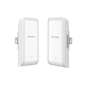 HIKVISION 1KM 2,4Ghz 300Mbps 2xMbit Poe Britge (2-li set) DS-3WF1000-EI-2N/P